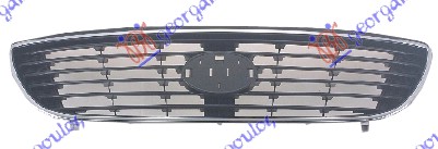 GRILLE BLACK W/CHROME MOULDINGS