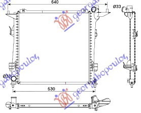 RADIATOR 2.0 CRDi DIESEL (450x440x16)