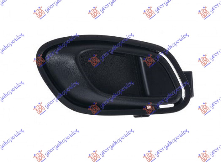 DOOR HANDLE REAR INNER BLACK