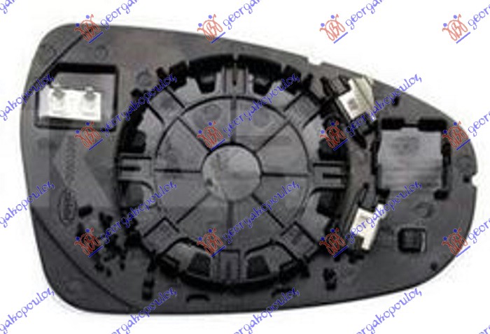 DOOR MIRROR GLASS HEATED (CONVEX GLASS)