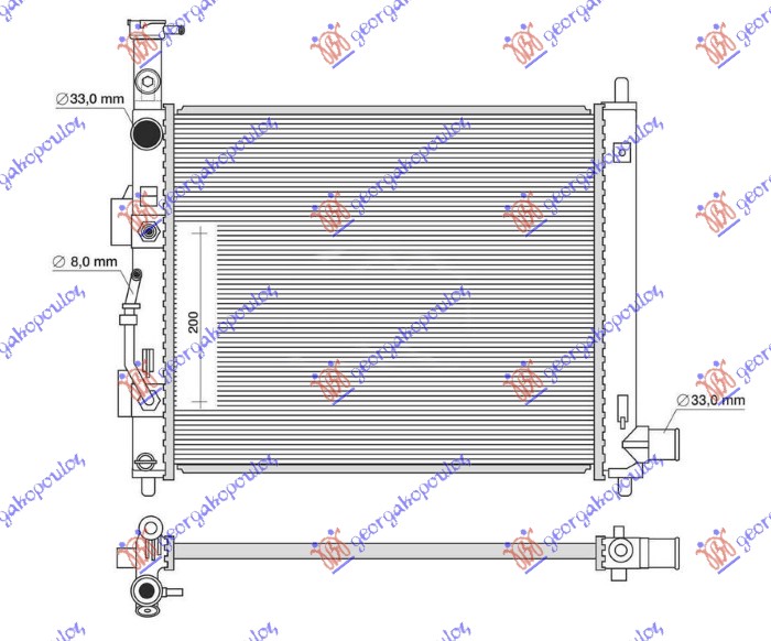 ΨΥΓΕΙΟ 1.0-1.2 ΒΕΝΖΙΝΗ ΜΗΧΑΝΙΚΟ/ΑΥΤΟΜΑΤΟ (410x410) (NRF)