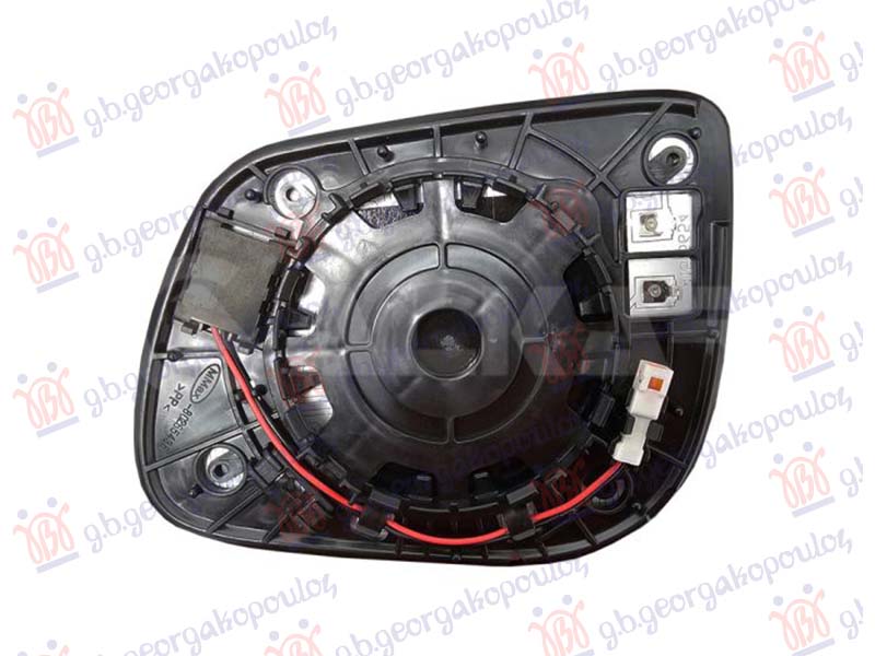 DOOR MIRROR GLASS HEATED (W/BLIS) (2+2Pin) (CONVEX GLASS)