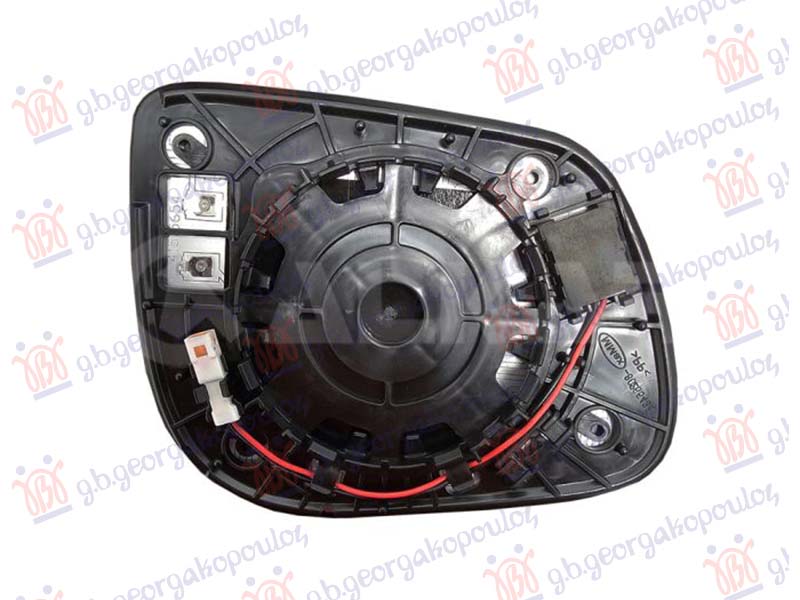 DOOR MIRROR GLASS HEATED (W/BLIS) (2+2Pin) (CONVEX GLASS)