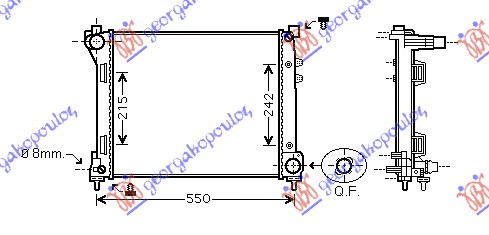 ΨΥΓΕΙΟ 0,9i.8V-1.3 ΠΕΤΡΕΛ.(48x39.2x1.6)