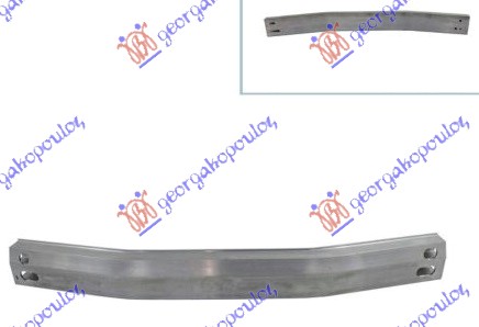 REAR BUMPER REINFORCEMENT (ALUMIN)