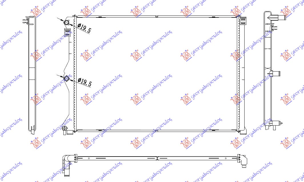 RADIATOR 2.0 PETROL AUTO (675x472)