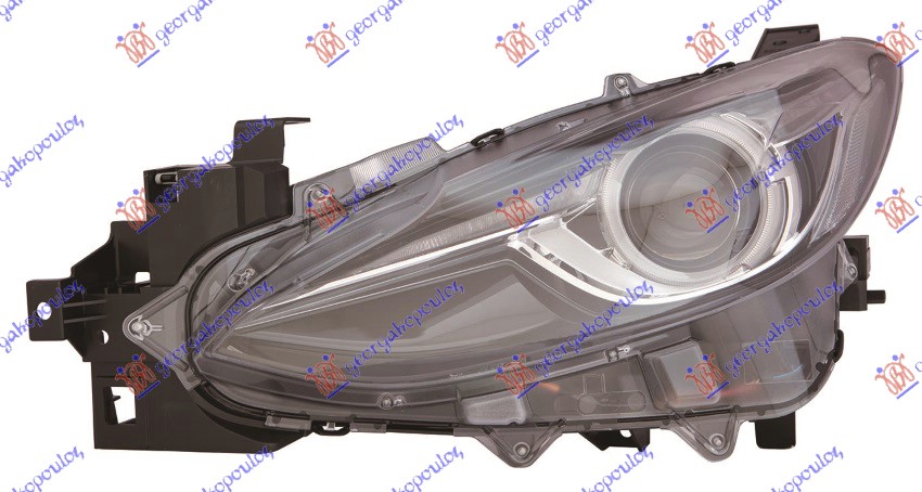 HEAD LAMP XENON W/LED DRL (E) (DEPO)