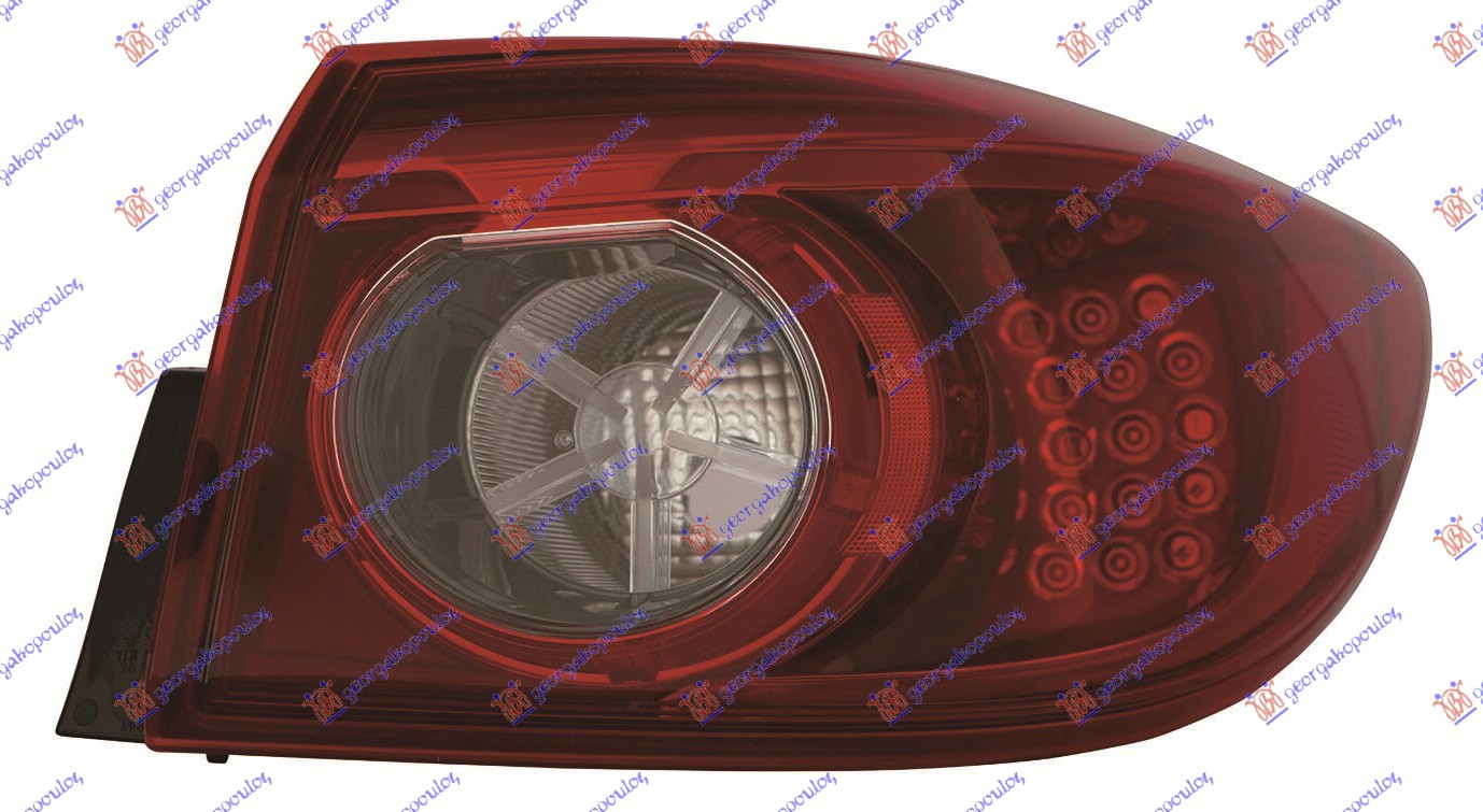ΦΑΝΟΣ ΠΙΣΩ 4Π ΕΞΩ LED (Ε) (DEPO)