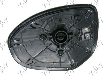 DOOR MIRROR GLASS HEATED -17 (CONVEX GLASS)