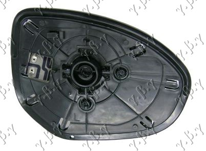 DOOR MIRROR GLASS HEATED -17 (ASPHERICAL GLASS)