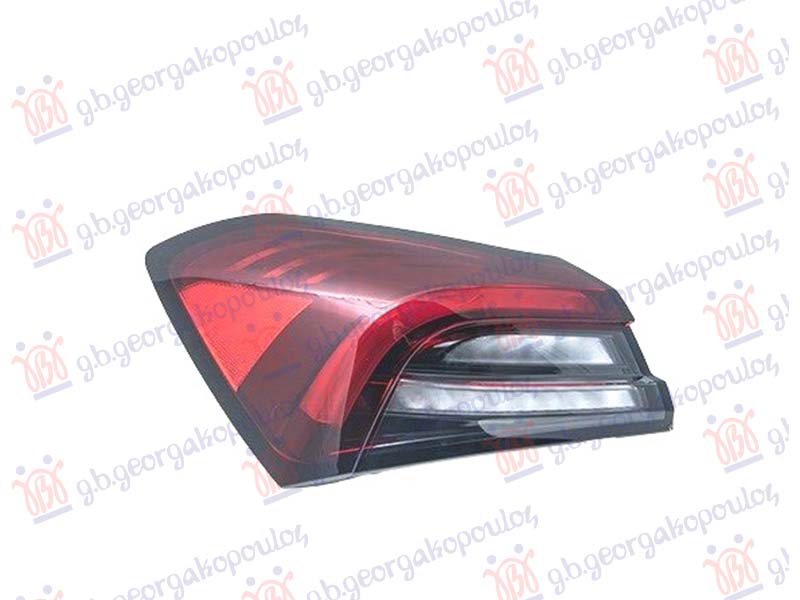 ΦΑΝΟΣ ΠΙΣΩ ΕΞΩ ΜΑΥΡΟ LED 2019- (E) (MARELLI)