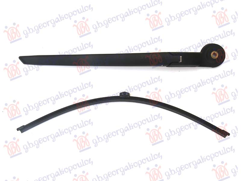 ΥΑΛΟΚΑΘΑΡΙΣΤΗΡΑΣ ΠΙΣΩ ΜΕ ΜΠΡΑΤΣΟ 420mm