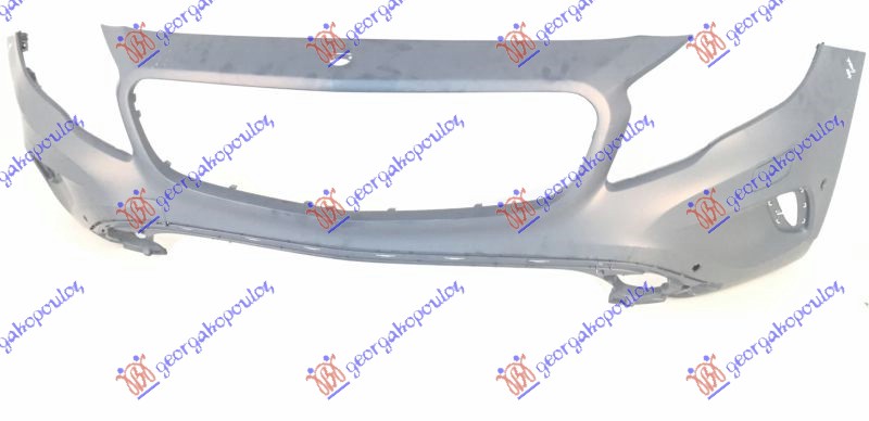 FRONT BUMPER PRIMED (W/PDS & WASH) (CHINA)