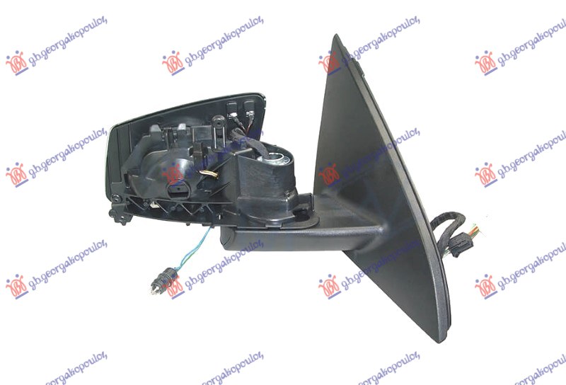 DOOR MIRROR (ONLY BODY) ELECTRICAL HEATED FOLDABLE (W/MEMORY) (W/BLIS) (A QUALITY) (ASPHERICAL GLASS)