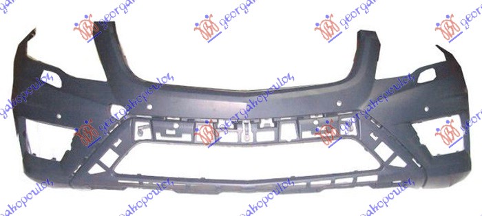 FRONT BUMPER PRIMED (W/PDC & H.L WASH) (AMG)