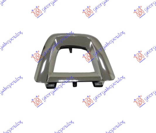 FRONT SPOILER INNER FRAME CHROME (AMG LINE)