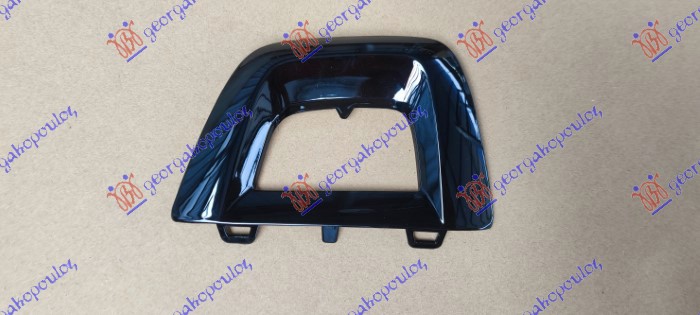 FRONT BUMPER SPOILER FRAME OUTER BLACK POLISHED (AMG-LINE)