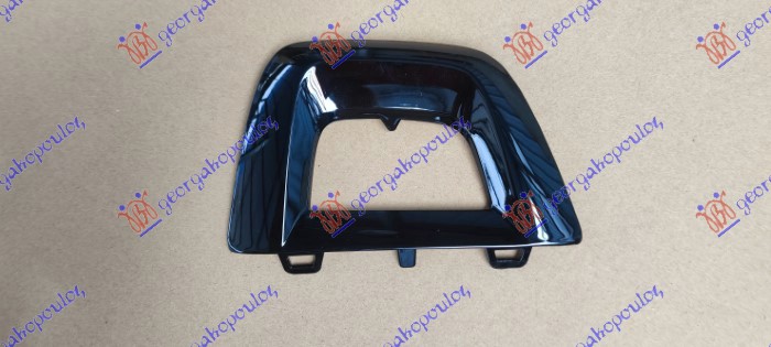 FRONT BUMPER SPOILER FRAME OUTER BLACK POLISHED (AMG-LINE)