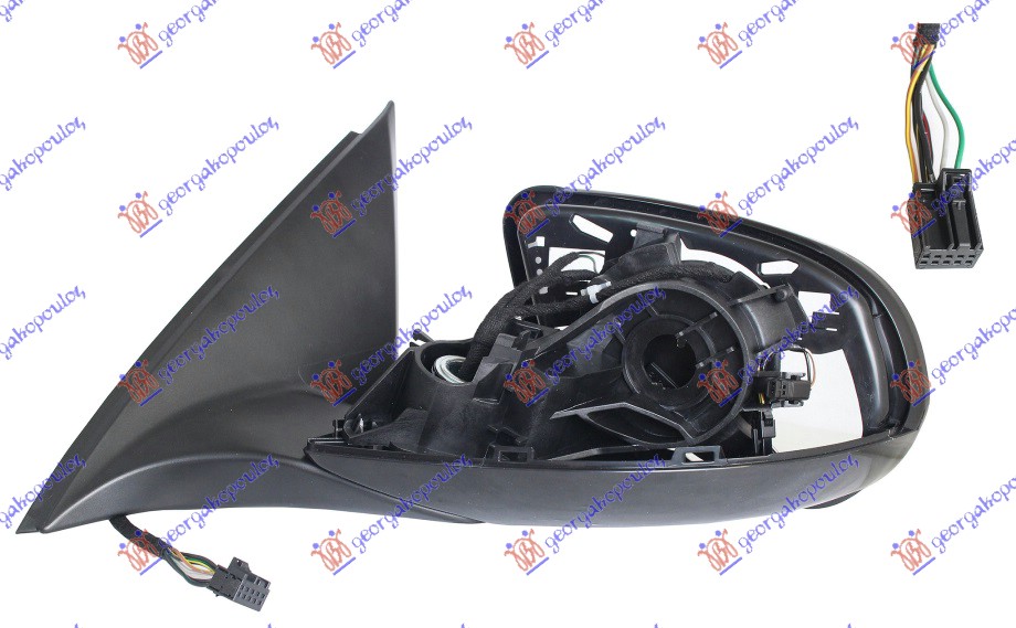 DOOR MIRROR ELECTRICAL HEATED (ONLY BODY) 7 PIN (A QUALITY)