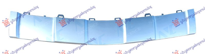 FRONT BUMPER MOULDING LOWER MIDDLE SILVER (GLE 450/GLE 43 AMG)