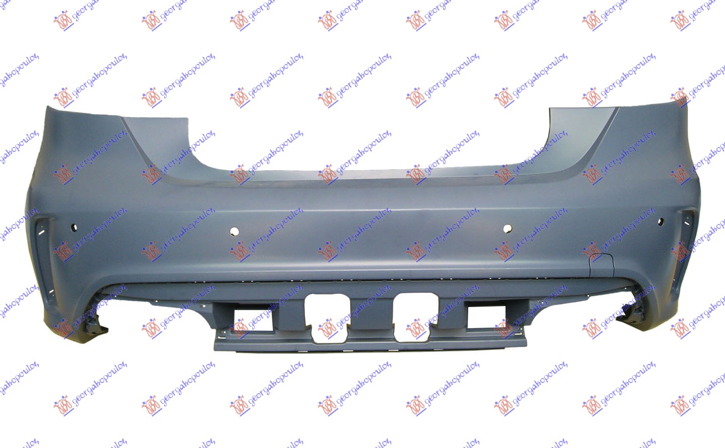 REAR BUMPER PRIMED (AMG LINE) (W/PDS)