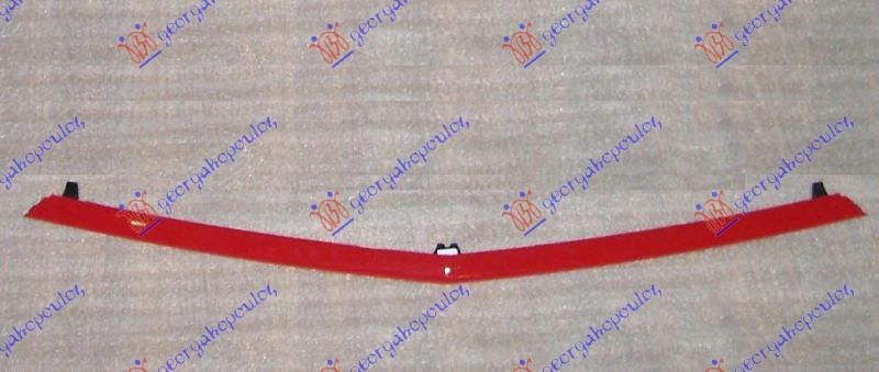 FRONT BUMPER GRILLE MOULDING (RED) (AMG LINE)