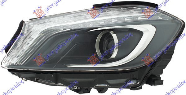 ΦΑΝΟΣ ΕΜΠΡΟΣ Bi-XENON ΕΞΥΠΝΟ ΜΕ ΦΩΣ ΗΜΕΡΑΣ LED (HELLA)