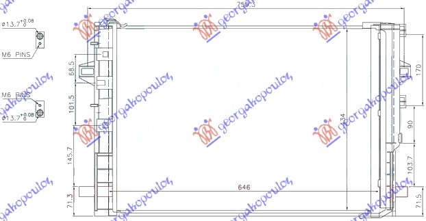 CONDENSER PETR-DSL (61x45.8)