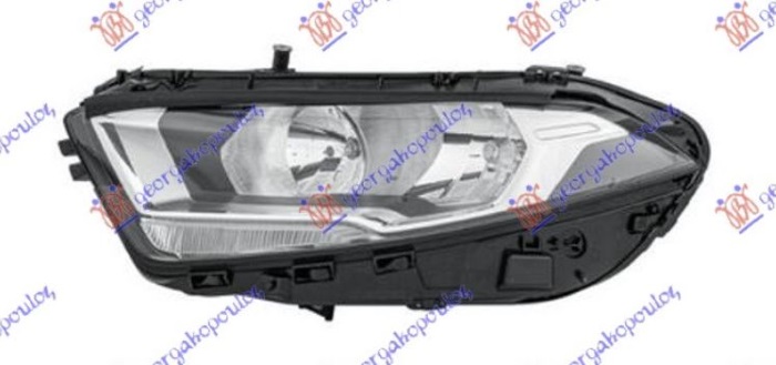 HEAD LAMP ELECTRIC W/LED DRL (HELLA)