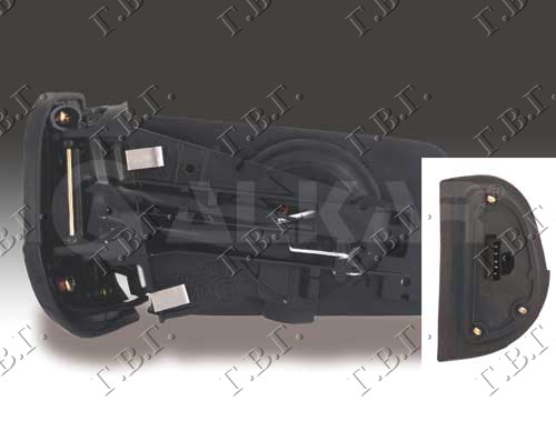 ΚΑΘΡΕΦΤΗΣ ΗΛΕΚΤΡΙΚΟΣ ΘΕΡΜΑΙΝΟΜΕΝΟΣ (5 PIN) (Α ΠΟΙΟΤΗΤΑ) (FLAT GLASS)