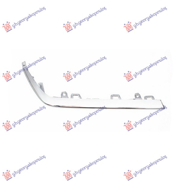 REAR BUMPER SPOILER MOULDING CHROME (S63/S65 AMG)