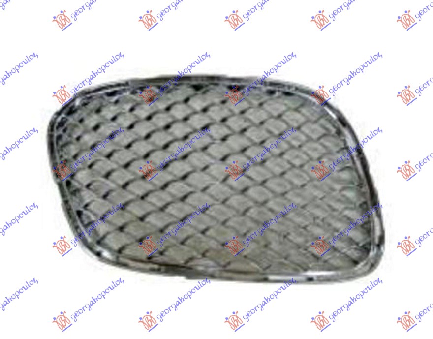FRONT BUMPER GRILLE CHROME (S65 AMG)