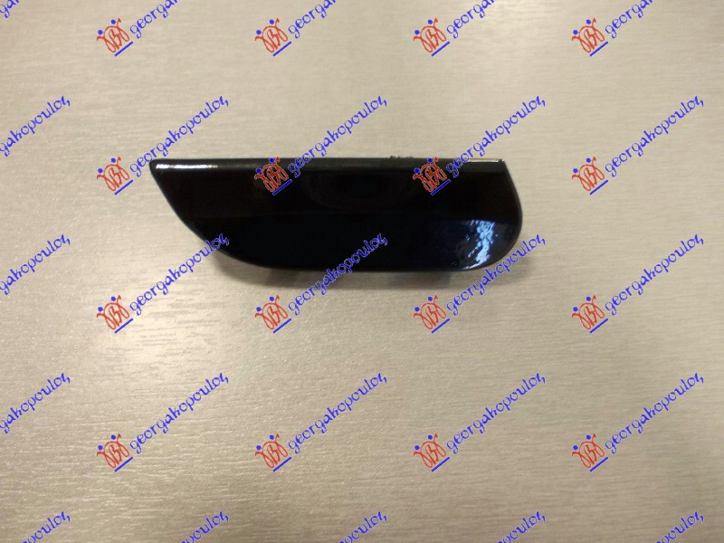 TOW HOOK COVER REAR (TRIM) POLISHED BLACK (S63/S65 AMG)