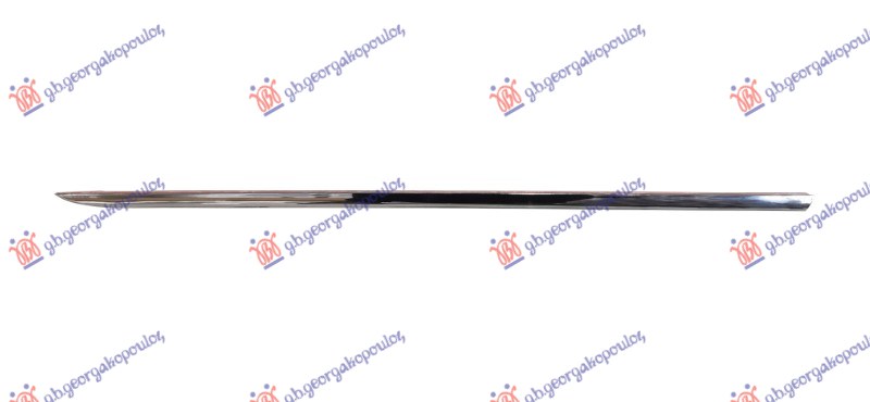 REAR DOOR MOULDING CHROME