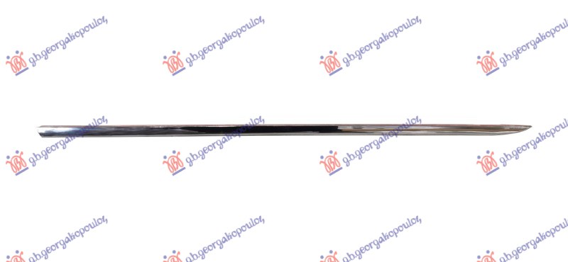 REAR DOOR MOULDING CHROME