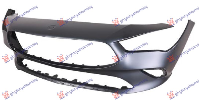 FRONT BUMPER PRIMED (W & W/O HOLES FOR MOULDING) (PROGRESSIVE) (A QUALITY)