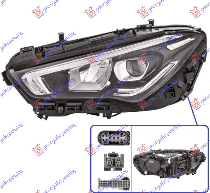 HEAD LAMP FULL LED (W/O LOGO) (HELLA)