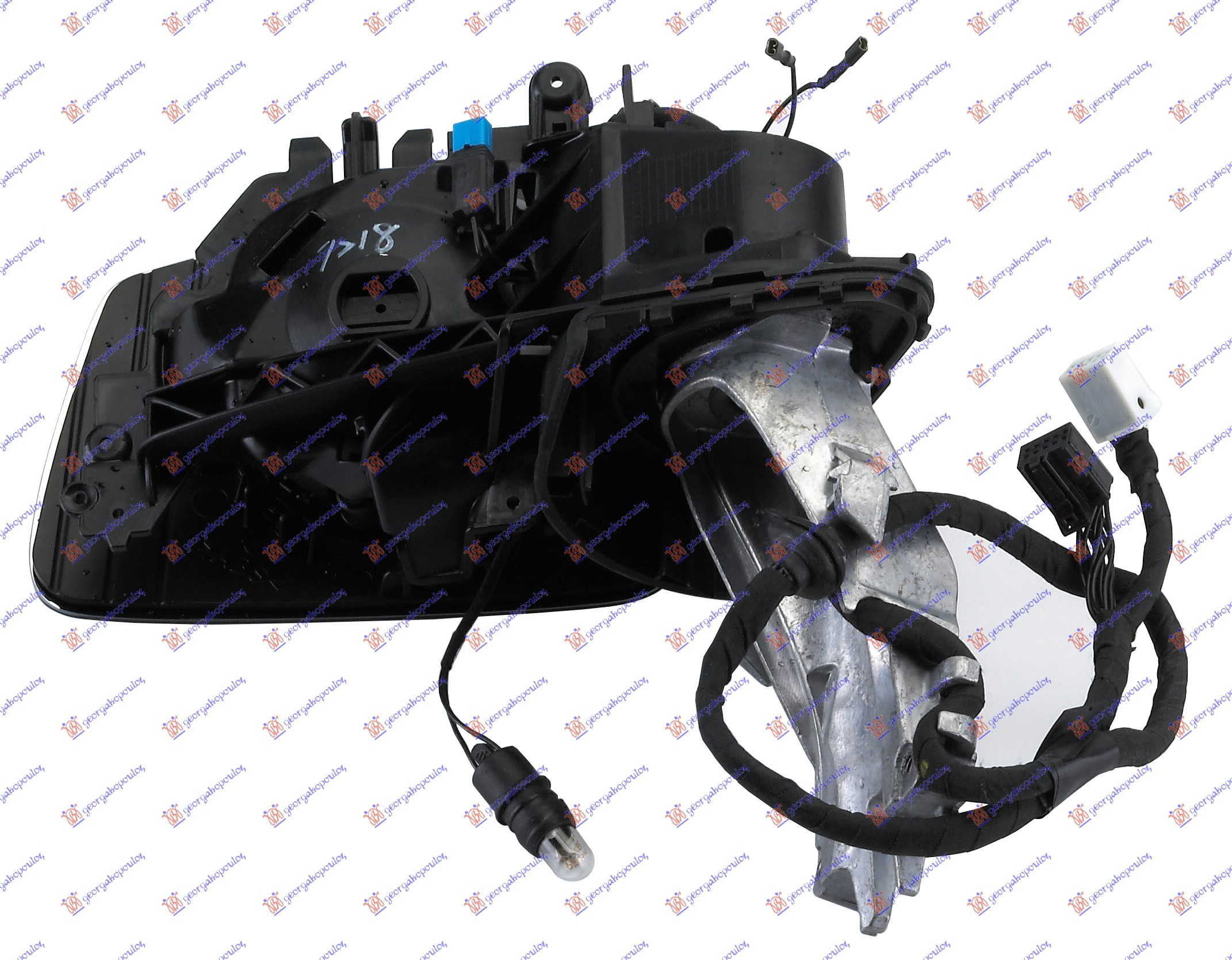 DOOR MIRROR ELECTRICAL HEATED FOLDABLE (W/MEMORY) (ONLY BODY) (A QUALITY) (ASPHERICAL GLASS)