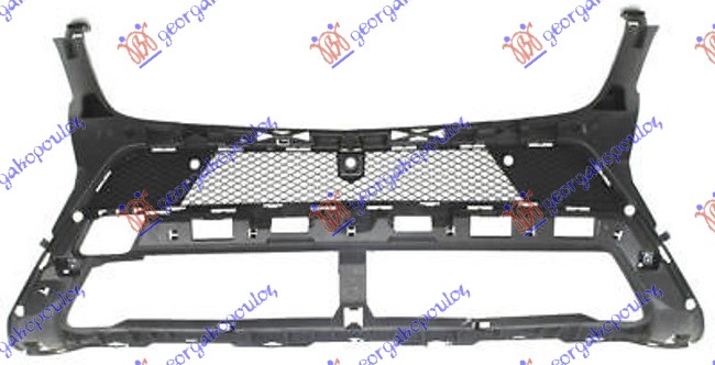 FR. BUMPER GRILLE MIDDLE (W/PDS & CAMERA) (AMG-LINE)