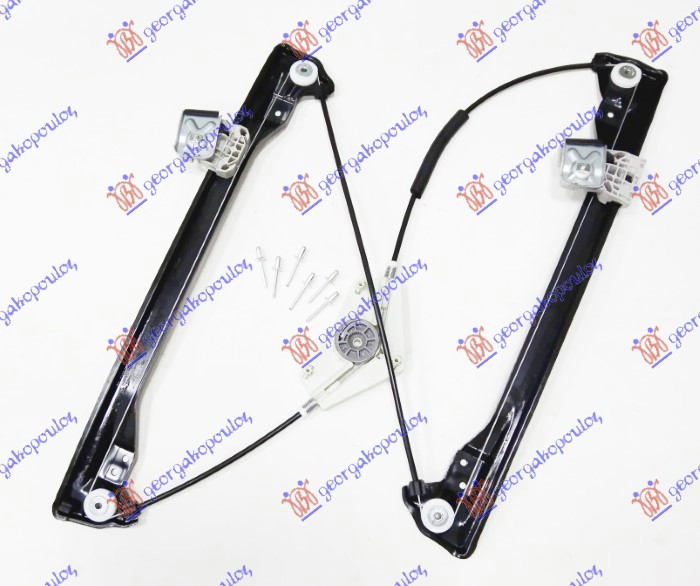 FRONT WINDOW REGULATOR ELECTRICAL (W/O MOTOR)