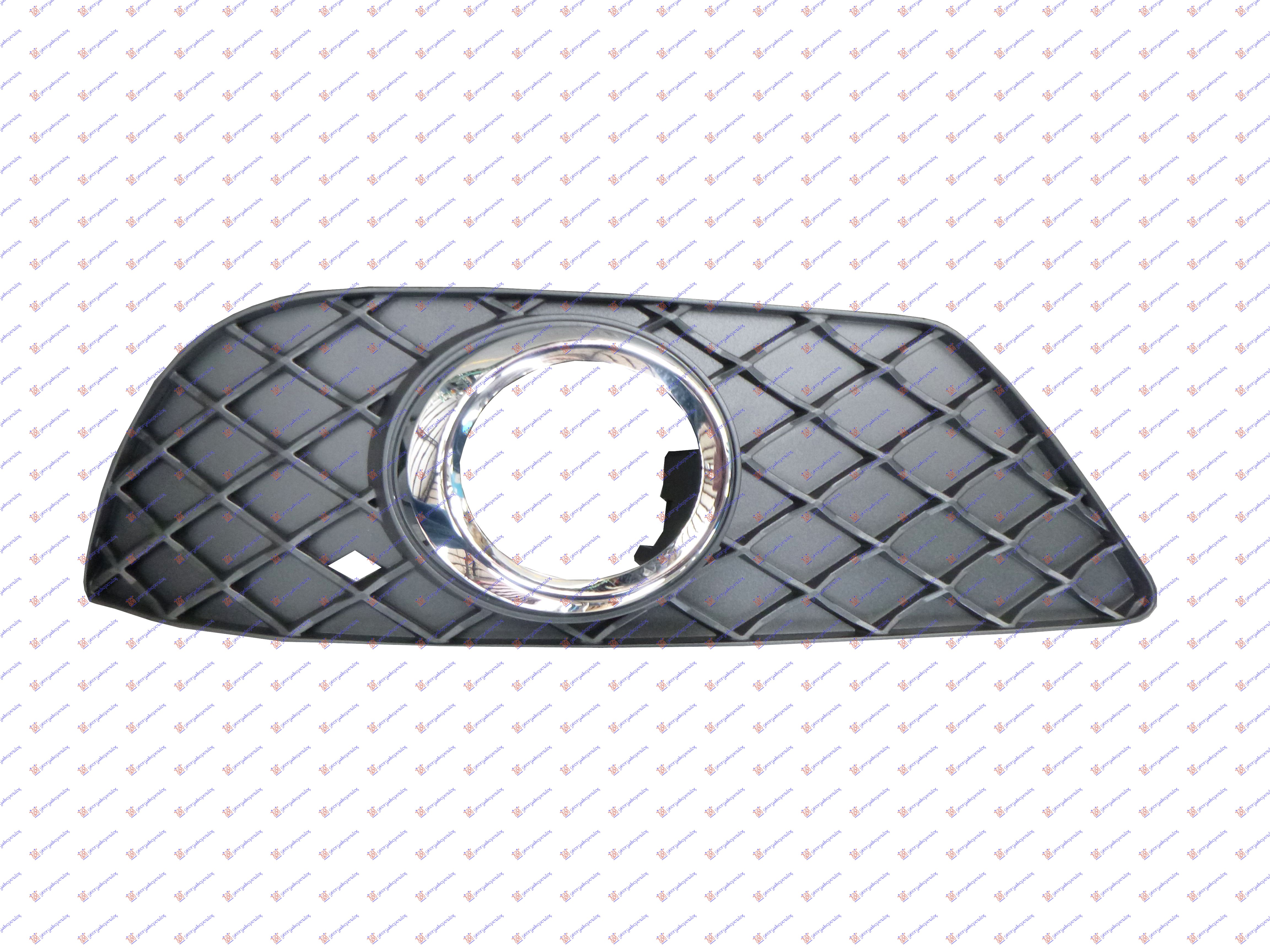 FRONT BUMPER GRILLE (W/ ROUND FOG LAMP HOLE)