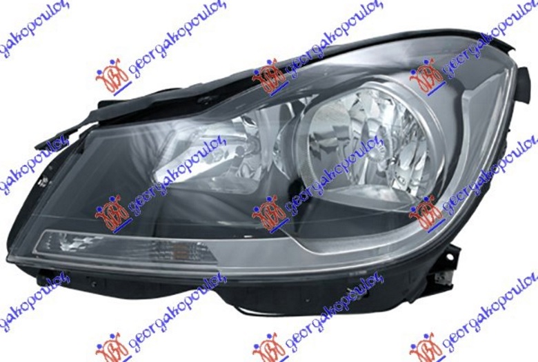 HEAD LAMP ELECTRICAL ANTHRACITE (E) (TYC)