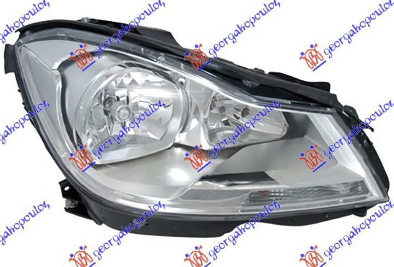 HEAD LAMP ELECTRICAL CHROME (E) (TYC)