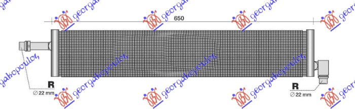 ADDITIONAL RADIATOR 2.0 PETROL/HYBRID (NRF)