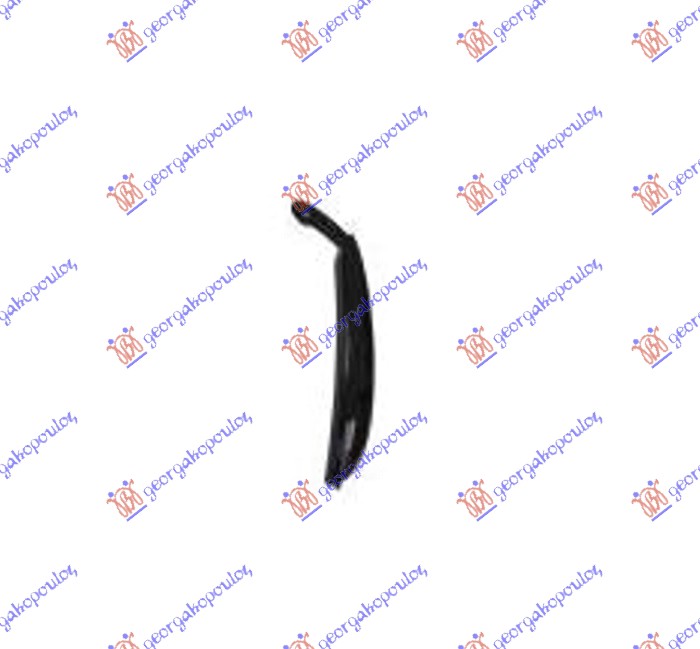 FRONT BUMPER MOULDING LOWER BLACK POLISHED (C43 AMG)
