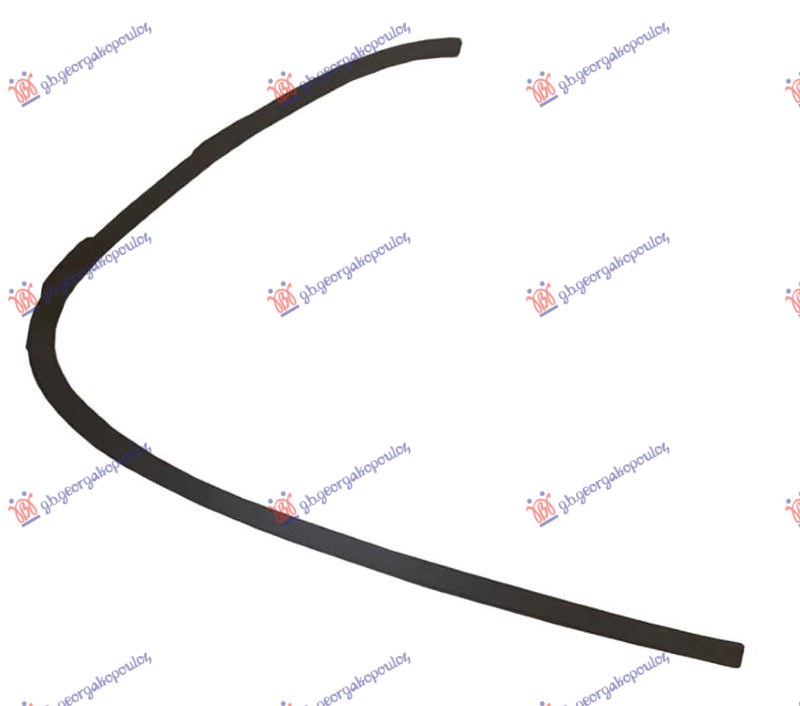 FRONT BUMPER GRILLE MOULDING FRAME BLACK (AMG-LINE)
