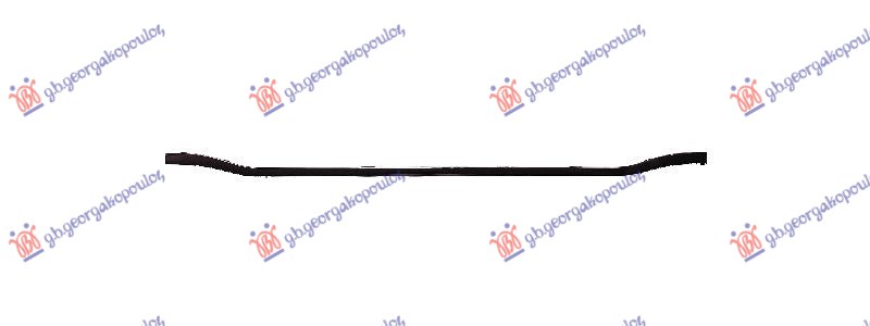 REAR BUMPER SPOILER MOULDING BLACK POLISHED (AMG LINE)