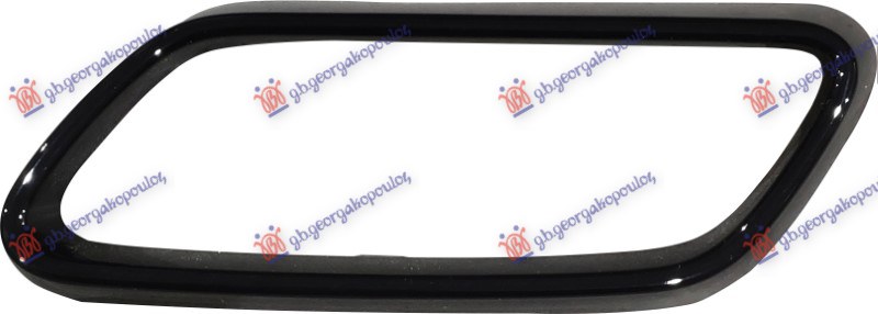 REAR EXHAUST MOULDING BLACK (AMG-LINE)