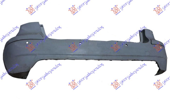 REAR BUMPER PRIMED (W/4 PDC)