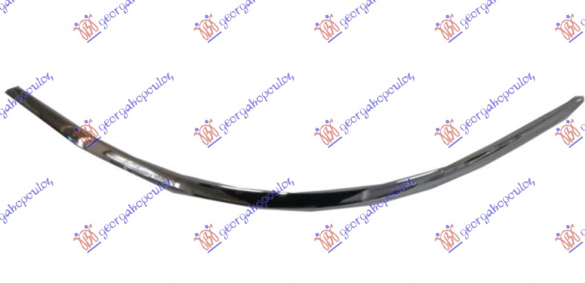 REAR BUMPER SIDE MOULDING CHROME